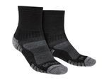 Bridgedale - Herren Wandern Leichtgewicht Merino Socken - Schwarz / Silber