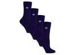 Heat Holders Ultra Lite - 4 Paar Multipack Damen Thermosocken | Ultra dünne warme Socken für Kleid Socken im Winter - Navy
