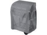 Grill-Schutzhülle TEPRO, grau, B:104,1cm H:101,6cm L:48,3cm, Polyester, Planen, BxLxH: 104x48x102 cm, für Grillwagen klein