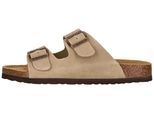 Sandale NOU "Cosimo", Damen, Gr. 42, grau, Rindsleder, Schuhe Sandale, atmungsaktiv