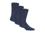 3-Pack Heren Wol Boot Sokken | Dikke Pennine Walker Sokken | Buiten Wandelsokken