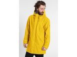 Regenjacke DERBE "Trekholm", Herren, Gr. XXL, gelb (gelb_grau), Obermaterial: 100% Polyester. Futtermaterial: 100% Polyester, normal, Jacken Regenjacke, wasserabweisend, Innentasche, PVC frei
