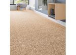 Teppichboden ANDIAMO "Matz, Schlinge, Gesamthöhe 6 mm, Luxusklasse LC1", beige (sand), B:400cm L:350cm, Kunstfaser, Teppiche, Teppichboden, meliert, Breite 400 cm oder 500 cm, strapazierfähig & pflegeleicht
