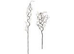 Kunstblume I.GE.A. "Korkenzieherzweig Künstlicher Dekozweig", braun, B:10cm H:115cm L:6cm, Kunststoff, Kunstpflanzen, Kunstblume, Kunstzweig, 2er Set