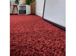 Teppichboden ANDIAMO "Invita, Nadelvlies, Gesamthöhe 5 mm, Luxusklasse LC1", rot, B:400cm L:350cm, Kunstfaser, Teppiche, Teppichboden, melierte Optik, Breite 200 cm oder 400 cm, robust & strapazierfähig