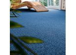 Teppichboden ANDIAMO "Rambo, Feinschlinge, Gesamthöhe 4,5 mm, Luxusklasse LC1", blau, B:400cm L:300cm, Kunstfaser, Teppiche, Teppichboden, meliert, Breite 400 cm oder 500 cm, strapazierfähig & pflegeleicht