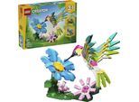 Konstruktionsspielsteine LEGO "Wilde Tiere: Bunter Kolibri (31384), LEGO Creator", bunt, Spielbausteine, Kinder, Kunststoff, Konstruktionsspielsteine, Made in Europe