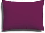 Kissenbezug SCHLAFGUT "EASY JERSEY Kissenhülle 100% Baumwolle, weicher Edel-Jersey, bügelfrei", lila (lila deep), B:70cm L:90cm, Jersey, Obermaterial: 100% Baumwolle, Kissenbezüge, Kissenbezug, mit farblich angepasstem Reißverschluss, pflegeleicht, formstabil