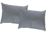 Dekokissen ADAM "Uni Light Collection", blau (königsblau, unifarben), B:60cm L:40cm, Obermaterial: 100% Baumwolle, Dekokissen_Sitzkissen_Kissenhüllen, Dekokissen, im Uni Design