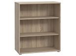 Regal, Sonoma Eiche, Kunststoff, 2 Fächer, 73.7x85.5x34.8 cm, Typenauswahl, Beimöbel erhältlich, stehend, Wohnzimmer, Regale, Bücherregale
