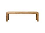 P & B Sitzbank, Eiche, Holz, Wildeiche, massiv, 2-Sitzer, 160x45x33 cm, Esszimmer, Bänke, Sitzbänke