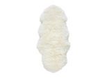Linea Natura Schaffell Albany, Weiß, Fell, Tier, Tierform, 65x145 cm, Reach, AZO-frei, für Fußbodenheizung geeignet, pflegeleicht, Teppiche & Böden, Teppiche, Fellteppiche