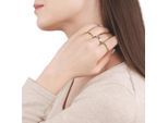 Ring-Set TOM TAILOR "Multipack Schmuck Geschenk Edelstahl" Gr. 56, gold (edelstahlfarben, gelbgoldfarben), Fingerringe, Damen, 56, Edelstahl, 7,5mm