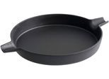 Grillpfanne TEPRO, schwarz, H:3,5cm Ø:31,7cm, Pfannen, Guss-Pfanne-Einleger, ØxH: 31,7 × 3,5 cm