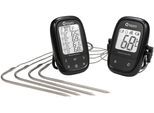 Grillthermometer TEPRO, schwarz, B:6,5cm H:10cm T:2,7cm, Kunststoff, Temperaturmessgeräte