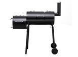 Smoker TEPRO "Mini Smoker Wichita", schwarz, B:115cm H:116cm T:64cm, Grills, BxTxH: 115x63,5x116,5 cm