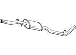 BOSAL Mittelschalldämpfer 279701 für RENAULT