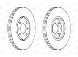 CHAMPION Bremsscheibe 562019ch 283mm 26mm für Citroën Citroën/Peugeot