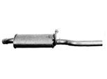VEGAZ Endschalldämpfer fs145 hinten für Ford