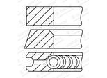 GOETZE ENGINE Kolbenringsatz 0818330010 für Mercedes