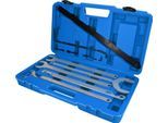 BRILLIANT TOOLS Montagewerkzeug, Lüfter (Flüssigkeitsreibungskupplung) Lüfter-Naben-Schlüssel-Satz, 11-tlg. bt521250