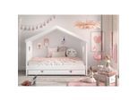 Vipack , Weiß , Holz , Kiefer,Kiefer , 90x200 cm , Kinder- & Jugendzimmer, Kinderbetten, Hausbetten