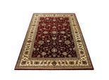 Ayyildiz , Rot, Beige , Textil , orientalisch , rechteckig , 120x170 cm , Oeko-Tex® Standard 100 , für Fußbodenheizung geeignet, schmutzabweisend, für Hausstauballergiker geeignet, lichtunempfindlich, antistatisch, pflegeleicht, strapazierfähig, leicht zusammenrollbar , Teppiche & Böden, Teppiche, Webteppiche