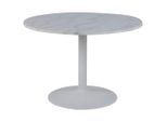 P & B , Weiß , Metall, Stein , rund , 110x75x110 cm ,
