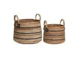 Korbset Erba Baskets Braun