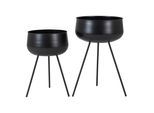 Pflanzentopf Ardola Flowerpots Schwarz