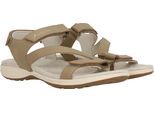 Sandale WHISTLER "MALENA W SANDAL", Damen, Gr. 38, beige (island fossil), Synthetik, Schuhe Sandale