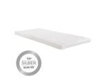 Ele , Weiß , Textil , 90x200 cm , Bezug abnehmbar/waschbar, Partnermatratze, Matratzenklasse Silber , Schlafzimmer, Matratzen, Topper