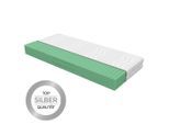Primatex Deluxe , Weiß , Textil , H3 , Füllung: Polyester, Hohlfaser , 140x200 cm , Oeko-Tex® Standard 100 , Bezug abnehmbar/waschbar, Ober- und Unterseite versteppt, wendbar, optimale Belüftung, für verstellbare Lattenroste geeignet, Tragegriffe, atmungsaktiv, aktive Schulterzone, antibakteriell, Wendematratze, Bezug rundum abnehmbar, Matratzenklasse Silber, Matratzenentfaltung in 48 Stunden , Sc