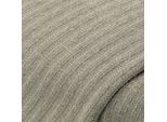 Strickstoff mit Fransen, grau
