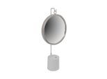 Tischspiegel Eleganca ca. 30x65x13 cm Silber/Weiß