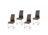 HTI-Living Schwingstuhl SallyC PU Braun