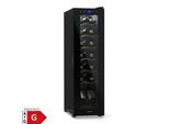 Shiraz 14 Slim Uno Weinkühlschrank 14 Flaschen 5 - 18 °C Touch-Control Schwarz 14 Flaschen 1 Kühlzone
