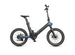 E-Bike MAXTRON "Smart 30 Urban" Gr. 42, blau (dunkelblau, schwarz), Elektrofahrräder, 42cm, 20 Zoll (50,80cm), E-Klapprad kompakt und flexibel für Stadt & Reise