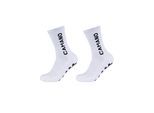 Sportsocken CAMANO "2er Pack", Damen, Gr. 39-42, weiß, 71% Polyester, 24% Baumwolle, 4% Elastodien, 1% Elasthan, bestickt, Socken Sportsocken