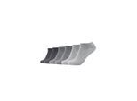 Sneakersocken S.OLIVER "6er Pack", Herren, Gr. 39-42, grau (anthrazit), 75% Baumwolle, 24% Polyamid, 1% Elasthan, uni, Socken Sneakersocken