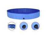 VidaXL Hunde-Pool blau 2 m, 30 cm