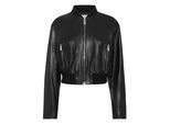 Leren Bomber Signature