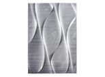 Ayyildiz , Schwarz , Textil , Abstraktes , rechteckig , 140x200 cm , Oeko-Tex® Standard 100 , pflegeleicht , Teppiche & Böden, Teppiche, Webteppiche, Flachwebteppiche