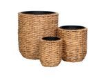 Übertopf-Set Hanoi Planters Naturfarben, 3-teilig