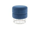 HOCKER Hocker in Blau mit Stauraum