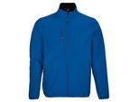 SOLS Heren Falcon Soft Shell Jas (Koningsblauw)