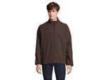 SOLS Heren Relax Soft Shell Jas (Donkere chocolade)