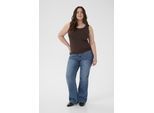 Jerseytop KComia Jerseytop Tight fit dark brown