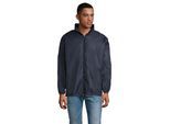 SOLS Unisex windjack met shift voor volwassenen (Franse marine)
