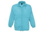 SOLS Windjack voor volwassenen (Atol blauw)